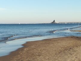 Fasten an der Ostsee, Fastenkur Ostsee Heilfasten Buchinger, der Seebrücke von Bansin nach Heringsdorf näher