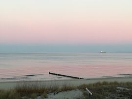 Fasten an der Ostsee, Fastenkur Ostsee Heilfasten Buchinger, Abendstimmung Usedom